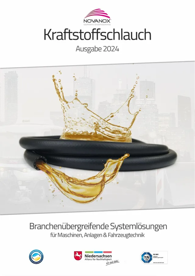 Cover: NovaNox Katalog NBR-Formteile 2024