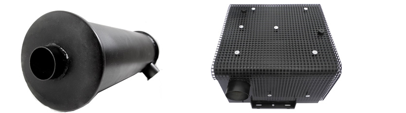 Structure of the NovaNox® combination silencers CHP