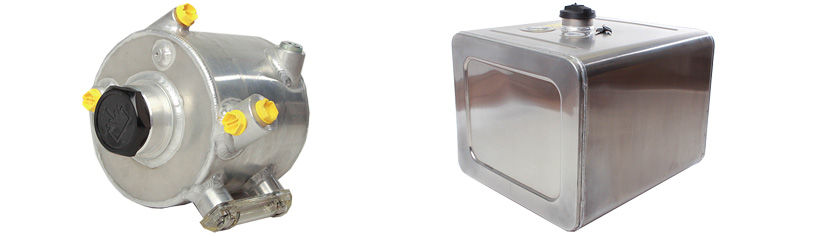 Individual aluminum combi tanks from NovaNox®.