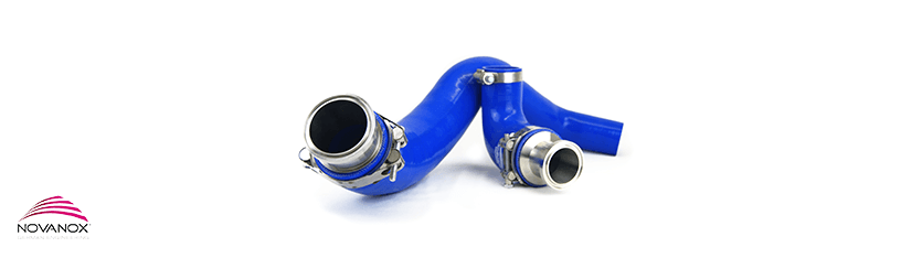 Charge air hoses for machines, plants and automotive engineering