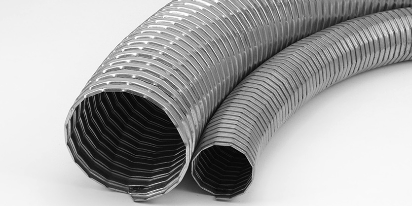 Suction hose stainless steel for industrial applications