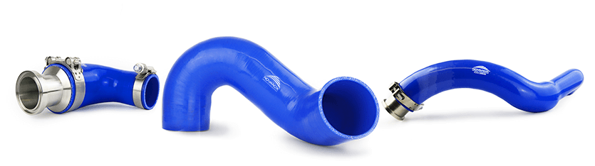 Silicone hoses for machines, plants and automotive engineering